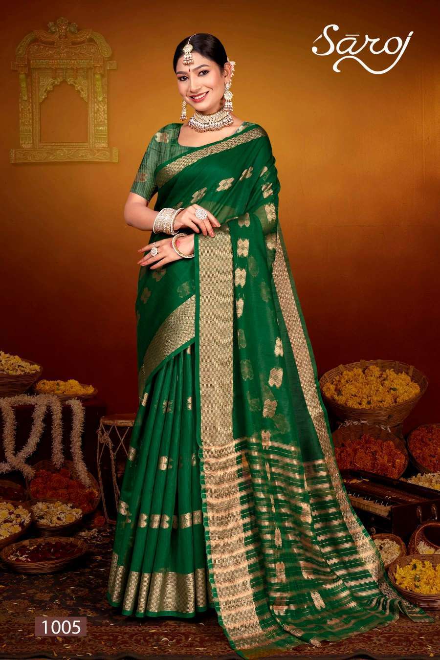 Saroj Godhavari Vol-1 Designer Cotton Saree Wholesale manufacture in india