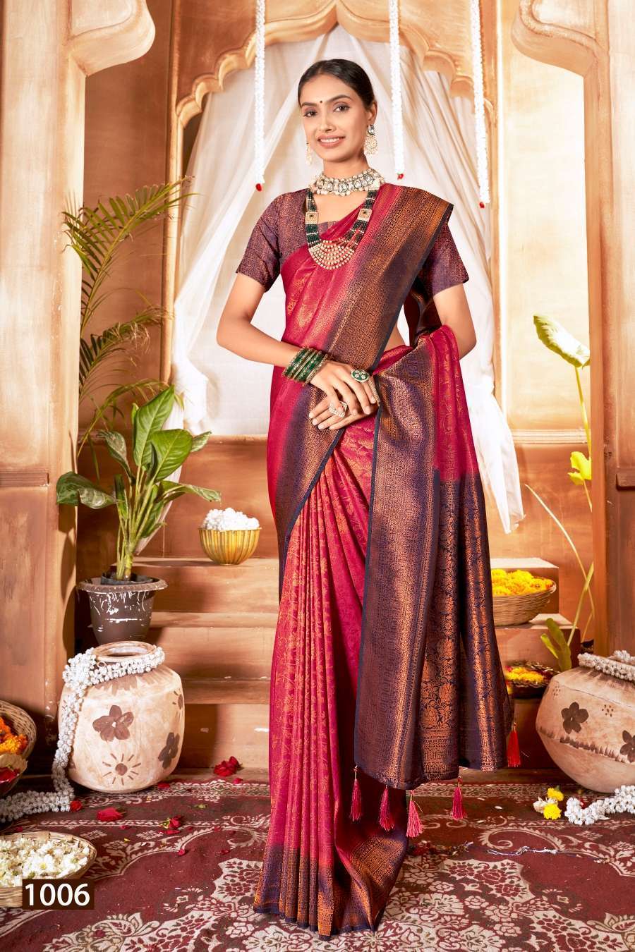 saroj karigari vol 1 designer soft silk saree wholesaler collection in india 1 2023 11 26 14 18 17
