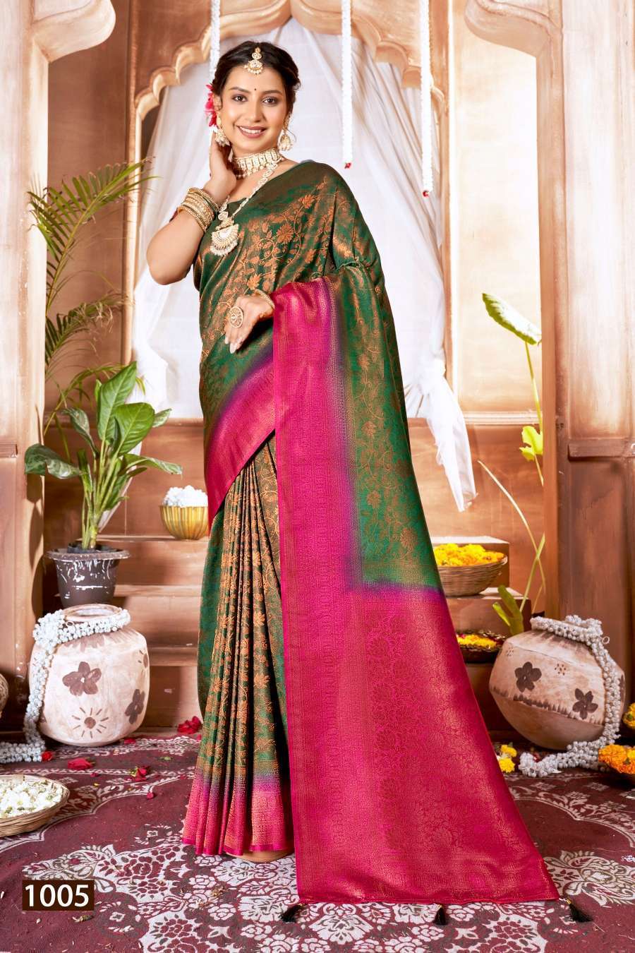 Saroj Karigari Vol-1 Designer Soft Silk Saree Wholesaler  collection in india