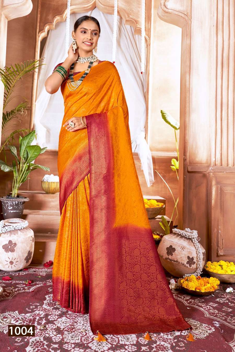 Saroj Karigari Vol-1 Designer Soft Silk Saree Wholesaler  collection in india