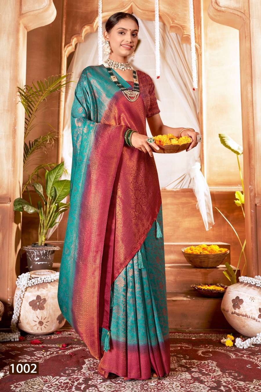 saroj karigari vol 1 designer soft silk saree wholesaler collection in india 5 2023 11 26 14 18 17