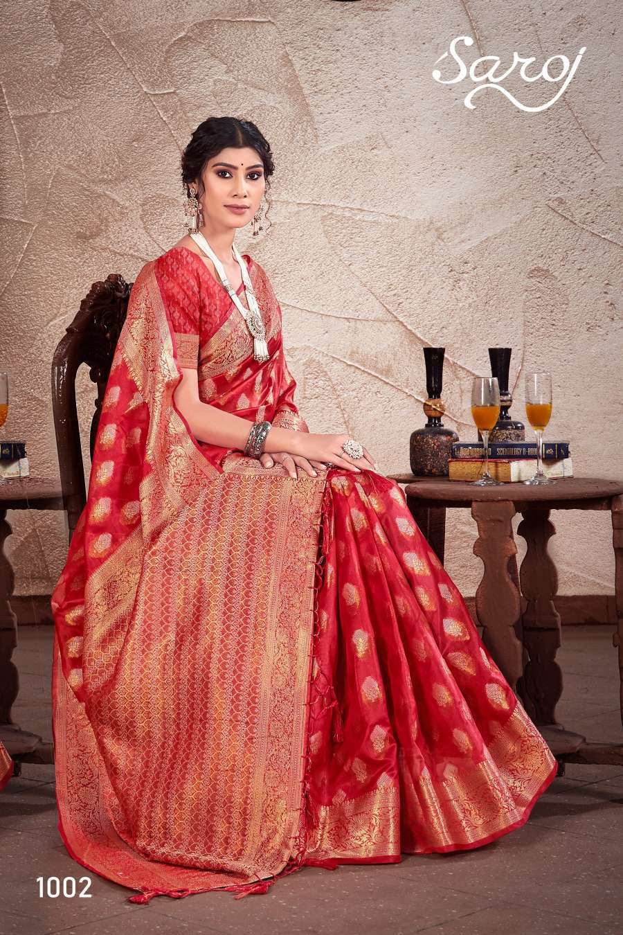 Organza sarees wholesale sale