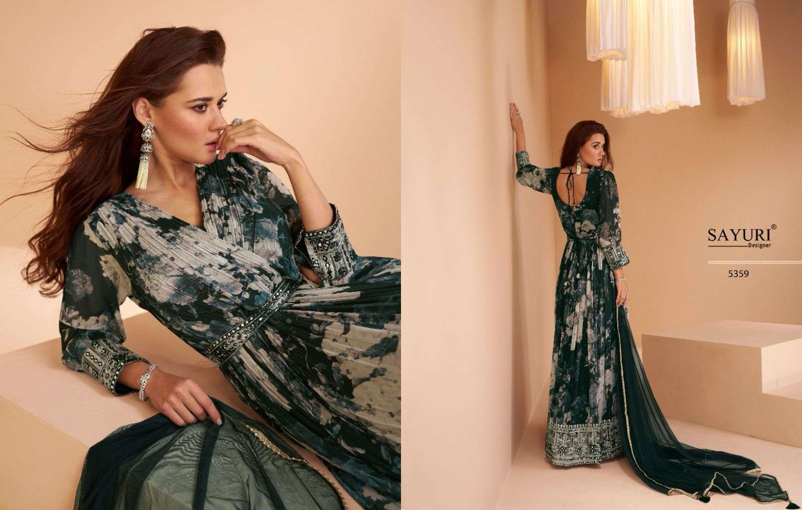 Sayuri Designer Mashooqa Designer Salwar Kameez Wholesale collection in india