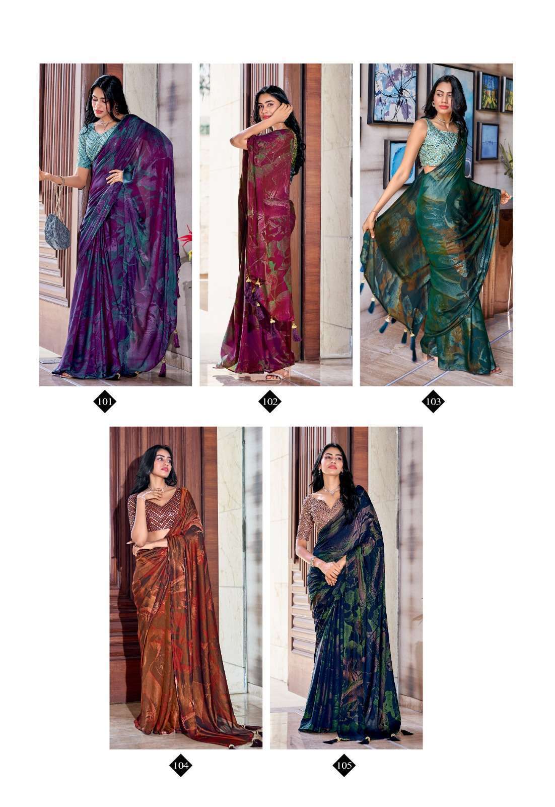 Stavan Shannon Velvet Silk With Embroidery Saree Wholesale Manufacture in surat