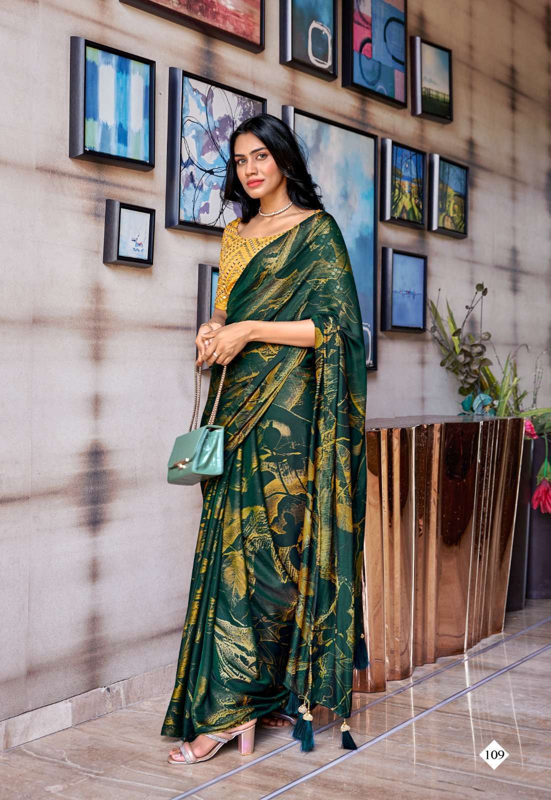 Stavan Shannon Velvet Silk With Embroidery Saree Wholesale Manufacture in surat