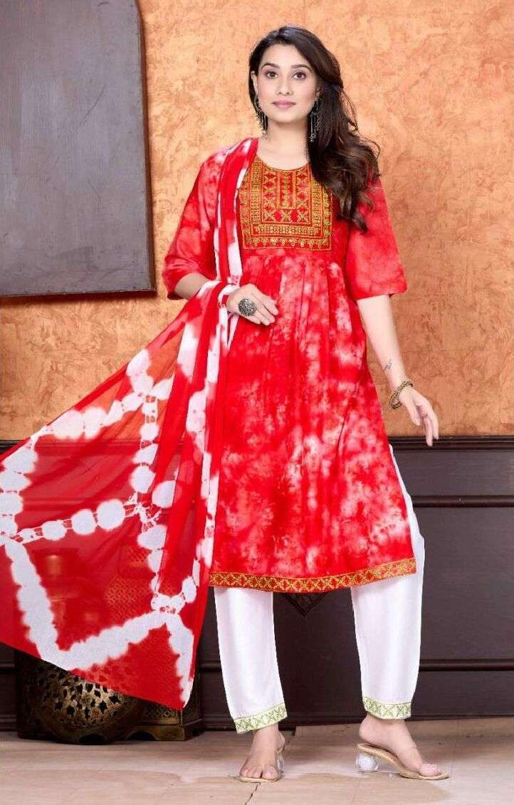 Trendy Dancing Queen Wholesale Naira Cut Kurti manufacture in india