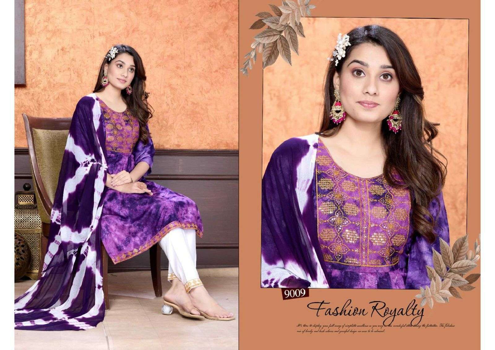 Trendy Dancing Queen Wholesale Naira Cut Kurti manufacture in india