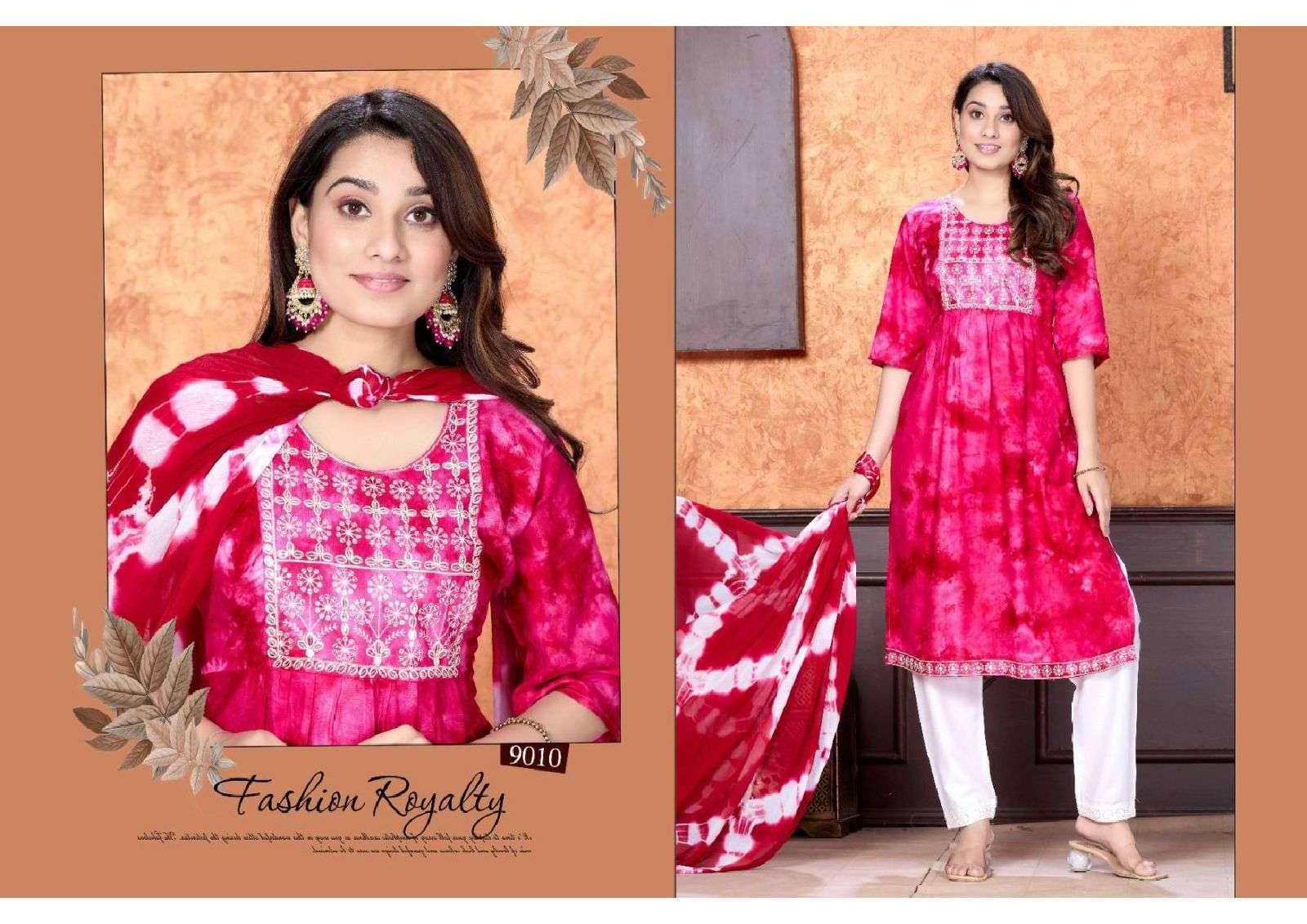 Trendy Dancing Queen Wholesale Naira Cut Kurti manufacture in india