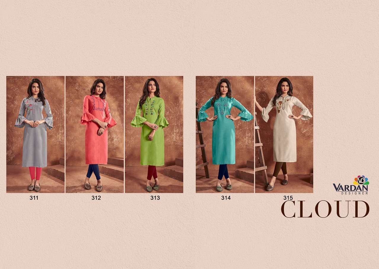 Vardan Designer Cloud Vol-1 Designer Kurti Wholesale manufacture in india