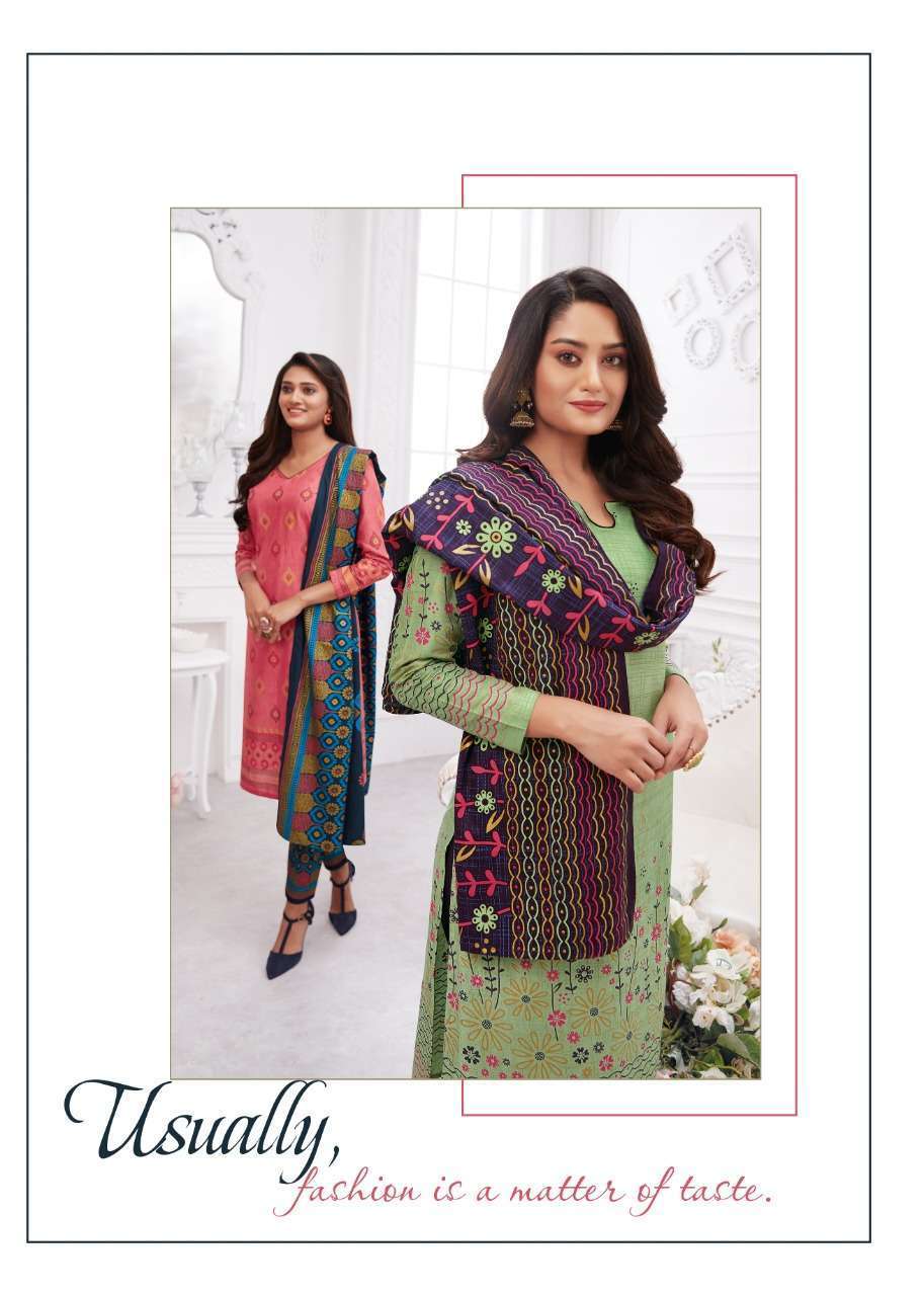 Vinayak Vastra Veer Zaara Vol-5 Rayon Dress Material Wholesale manufacture in india