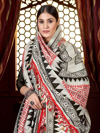 Aayaa Pashmina Vol 2 Winter Wear Saree Gujarati saree supplier
