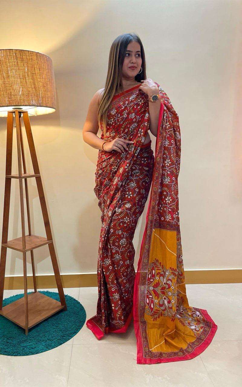 Ap 10 Jaipur Printed Soft Cotton Saree Printed Saree