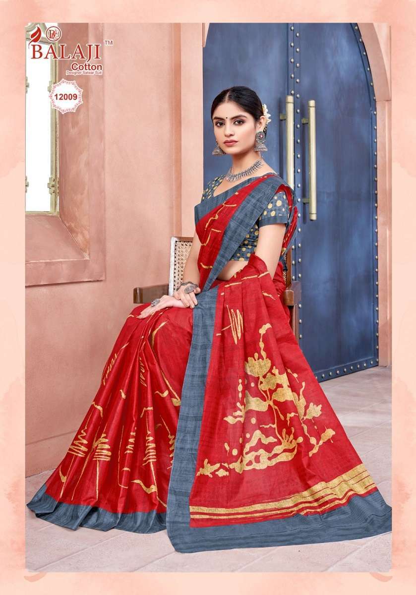 Balaji Leelavathi Vol -12 – Cotton Saree Surat Wholesale Saree Suppliers