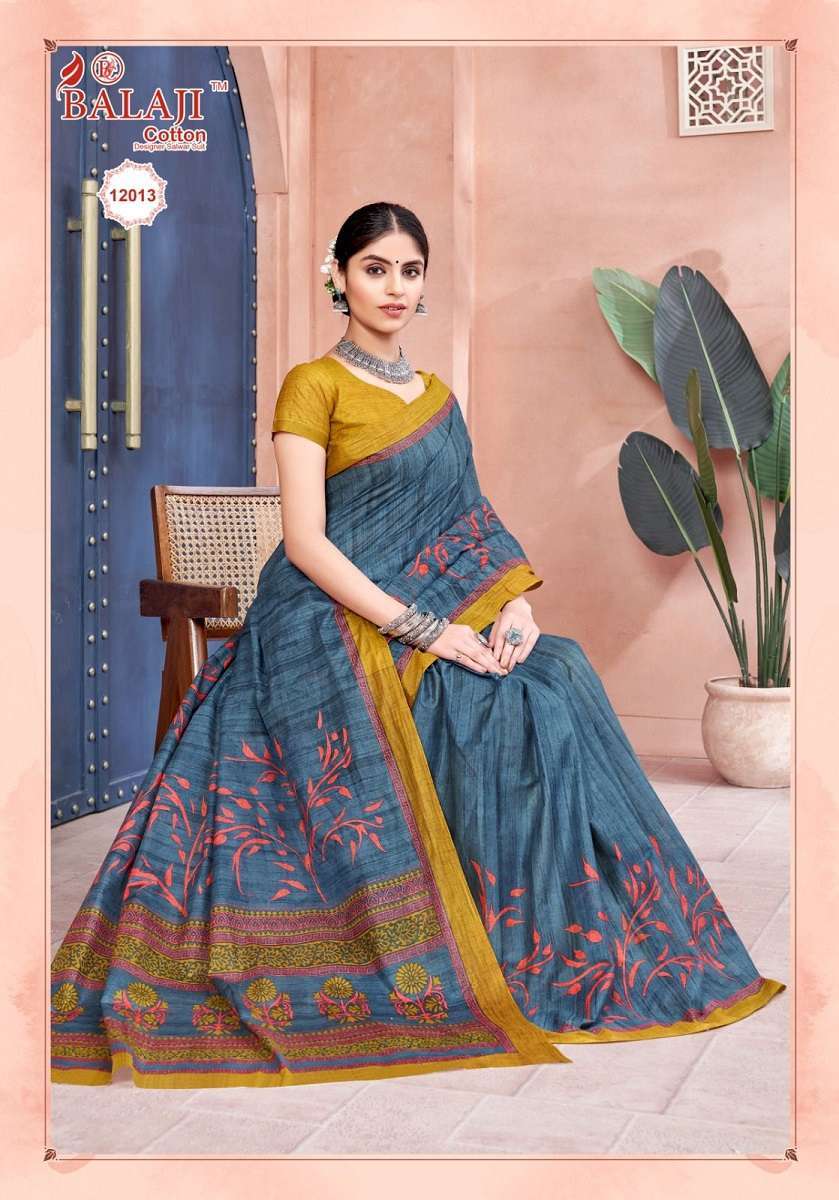 Balaji Leelavathi Vol -12 – Cotton Saree Surat Wholesale Saree Suppliers