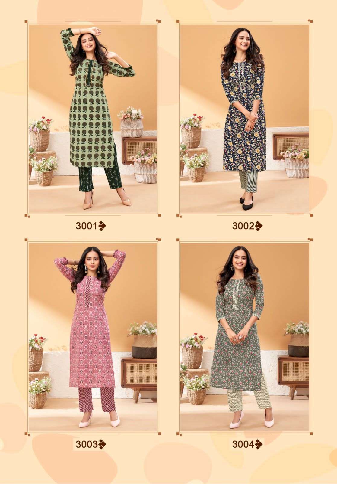 Balaji Shanaya Vol-3 – Kurti With Pant Wholesale Kurti Market Mumbai