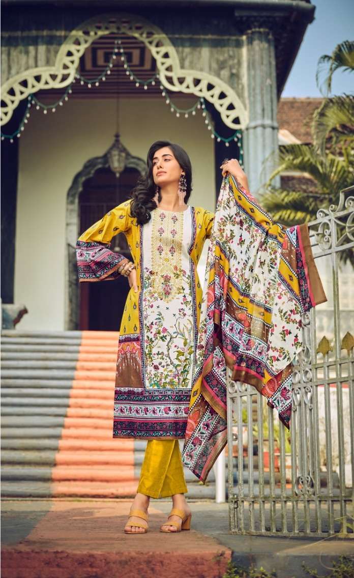 Belliza Naira Vol 24 Pure Cotton Digital Printed Dress Material Drees Material Suppliers