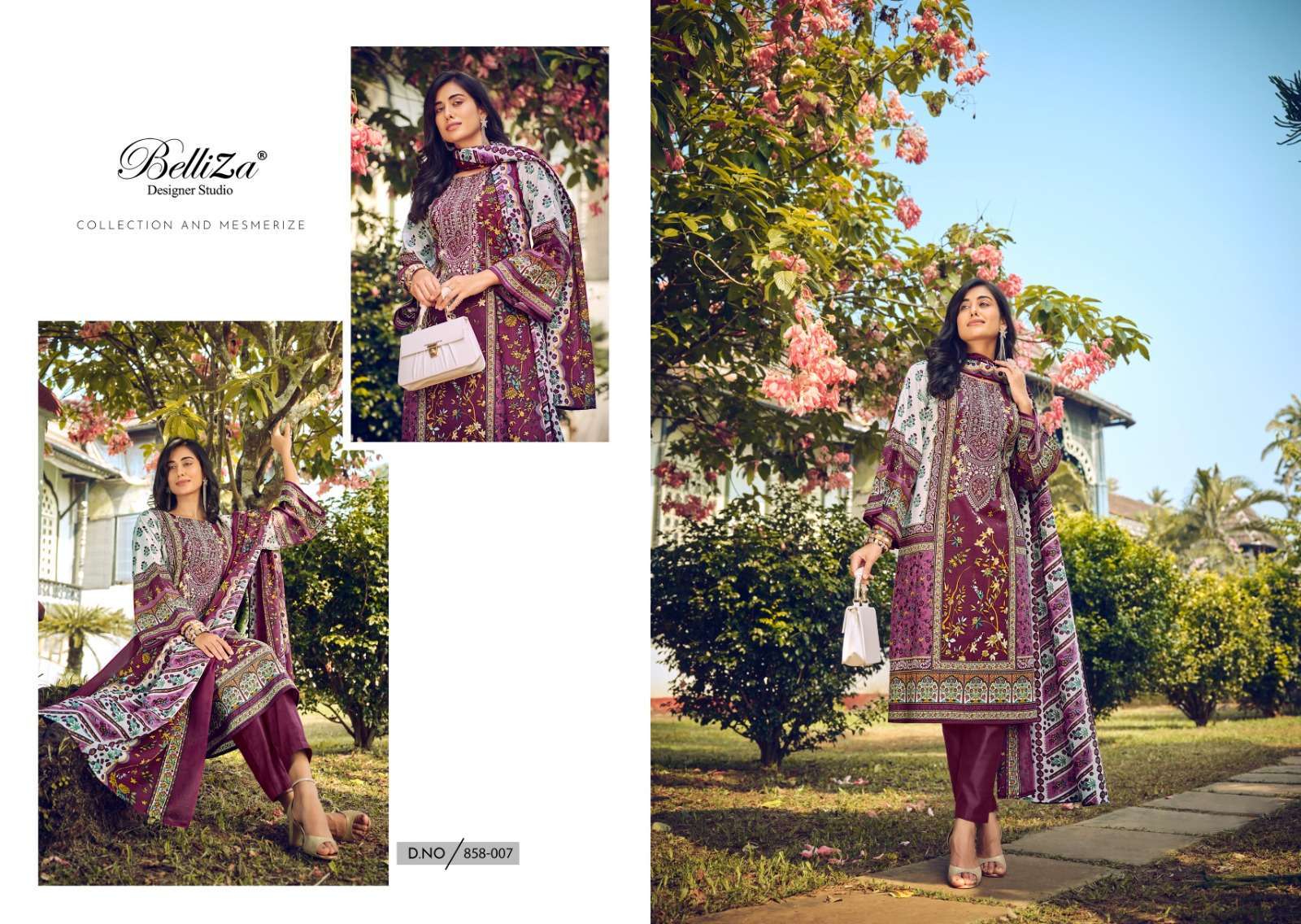 Belliza Naira Vol 24 Pure Cotton Digital Printed Dress Material Drees Material Suppliers