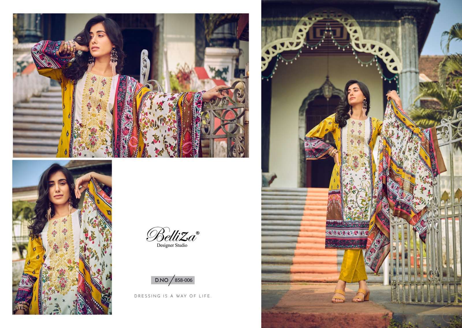 Belliza Naira Vol 24 Pure Cotton Digital Printed Dress Material Drees Material Suppliers