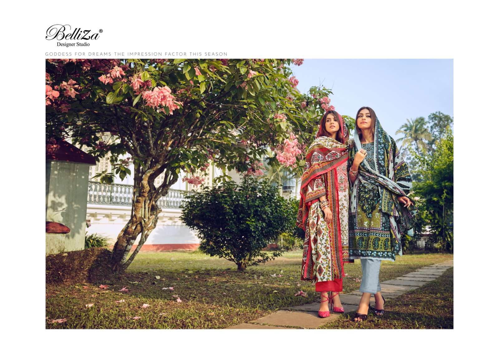 Belliza Naira Vol 24 Pure Cotton Digital Printed Dress Material Drees Material Suppliers