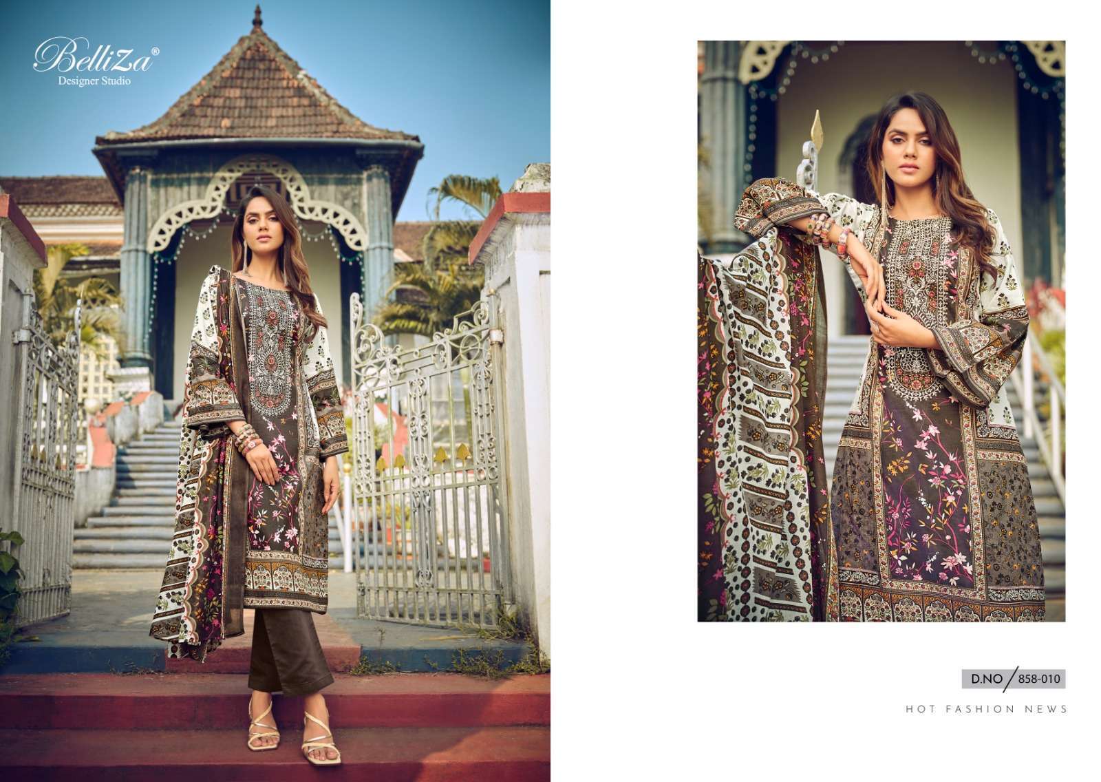 Belliza Naira Vol 24 Pure Cotton Digital Printed Dress Material Drees Material Suppliers