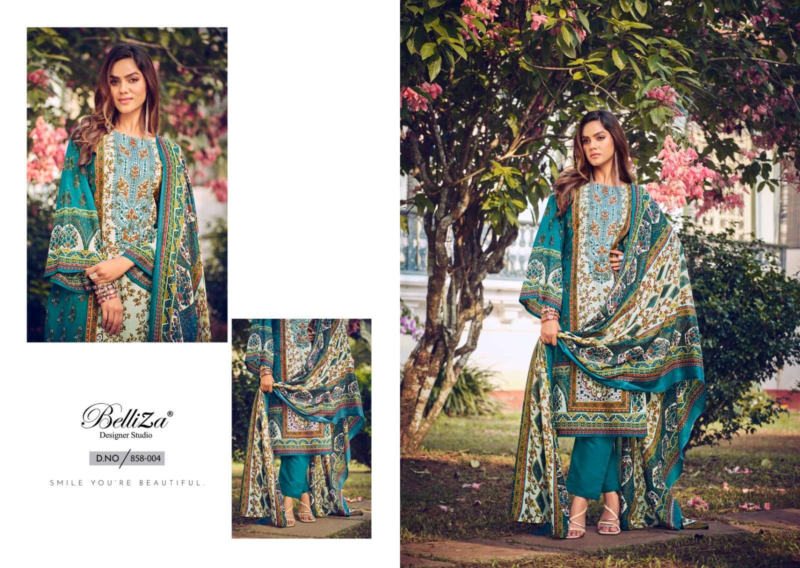 Belliza Naira Vol 24 Pure Cotton Digital Printed Dress Material Drees Material Suppliers