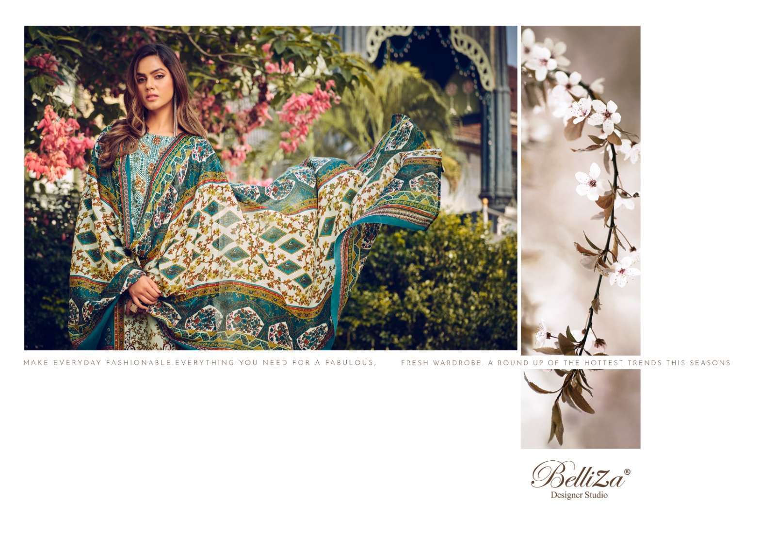 Belliza Naira Vol 24 Pure Cotton Digital Printed Dress Material Drees Material Suppliers