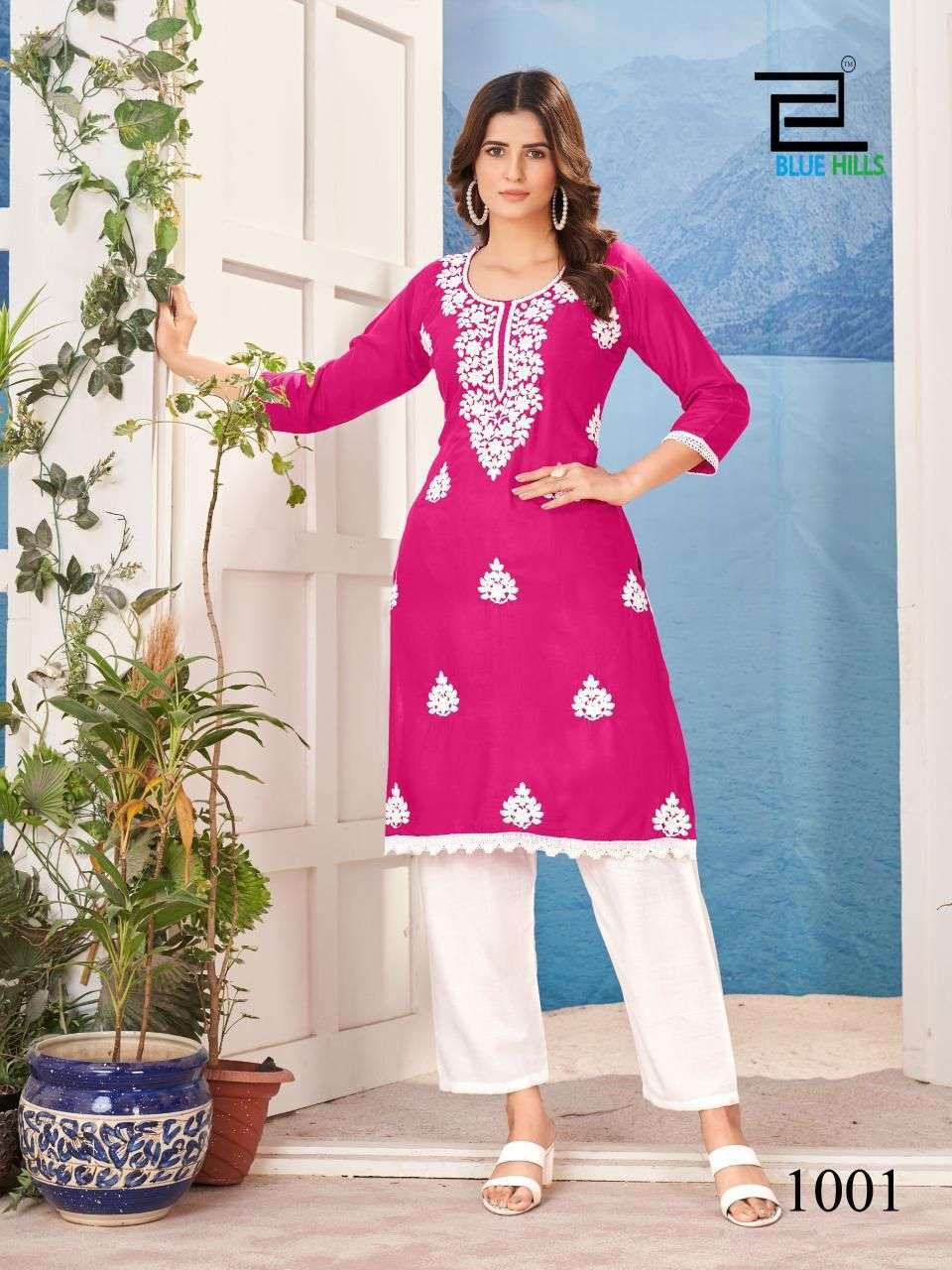 Blue Hills Nawab Rayon Designer Only Kurti Kurti bulk buying