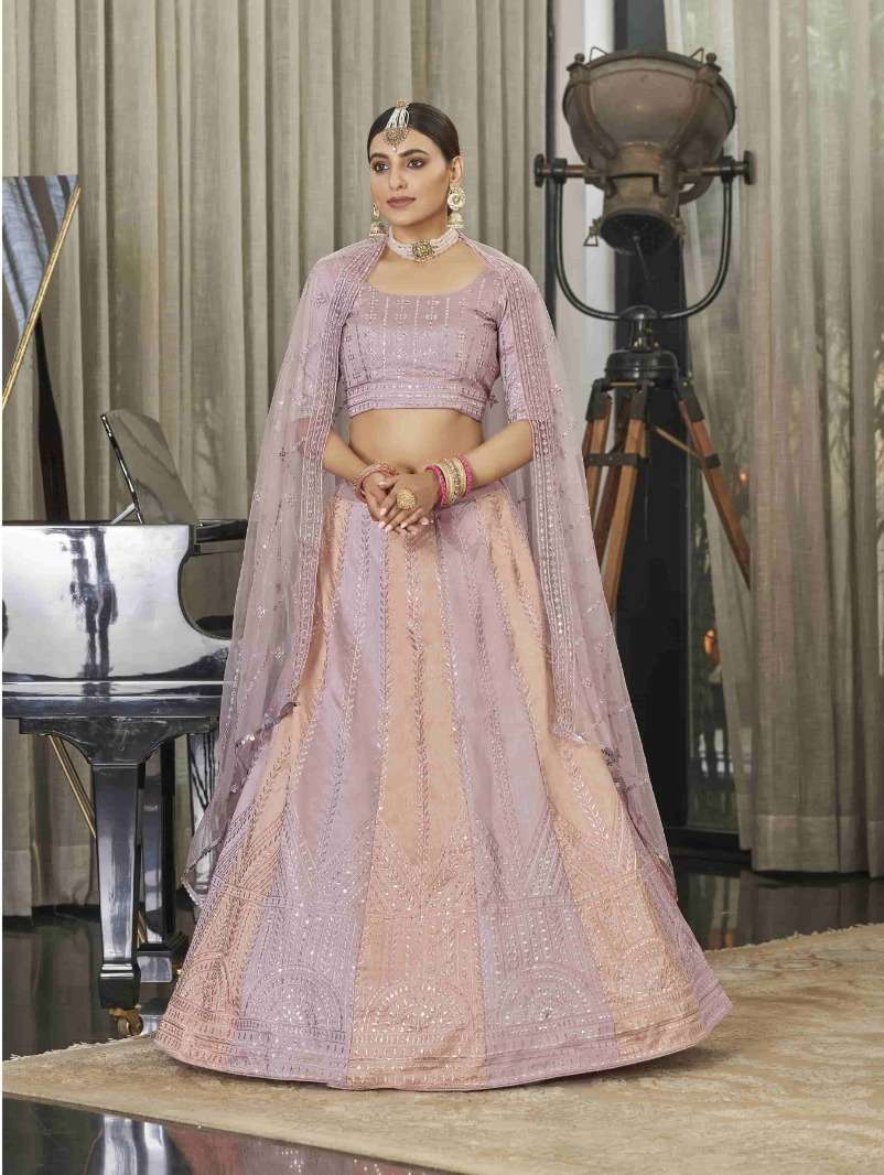 BRIDESMAID 2013 Bridal Thread Embroidered Semi Stitched Lehenga Choli Wedding Lehenga Choli