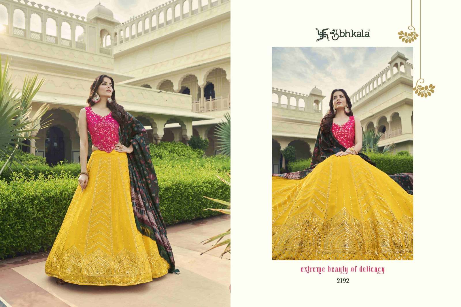 BRIDESMAID VOL. 2192 Bridal Semi Stitched Lehenga Choli Supplier