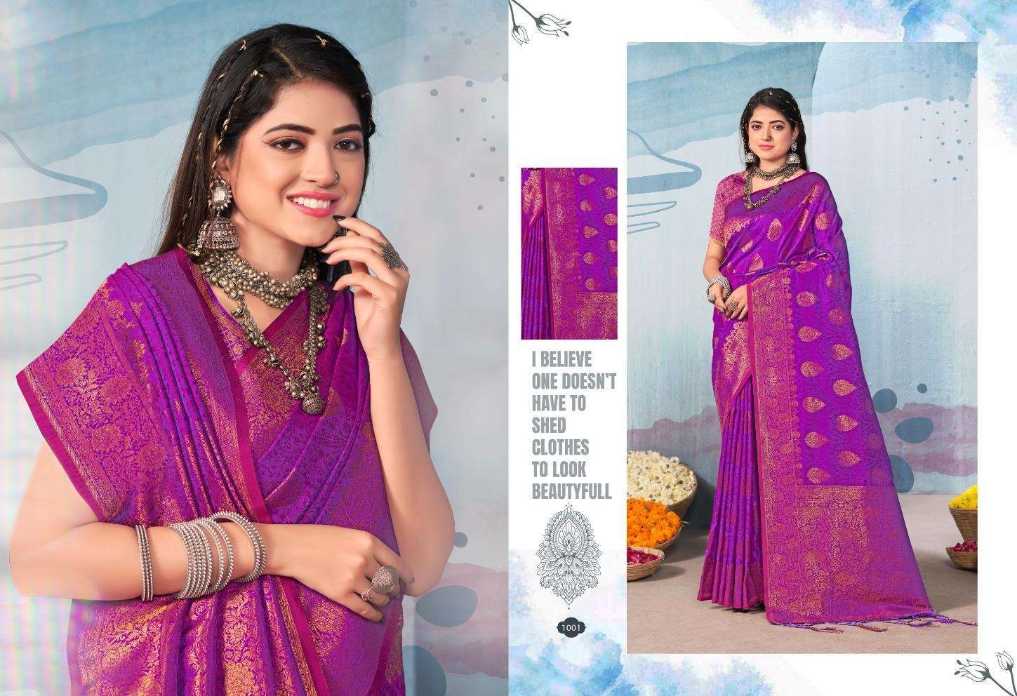 BUNAWAT SELPRABHA SILK Banarasi Silk Saree  Surat saree wholesale market