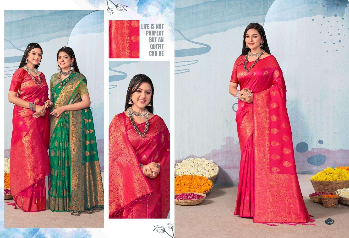 BUNAWAT SELPRABHA SILK Banarasi Silk Saree  Surat saree wholesale market