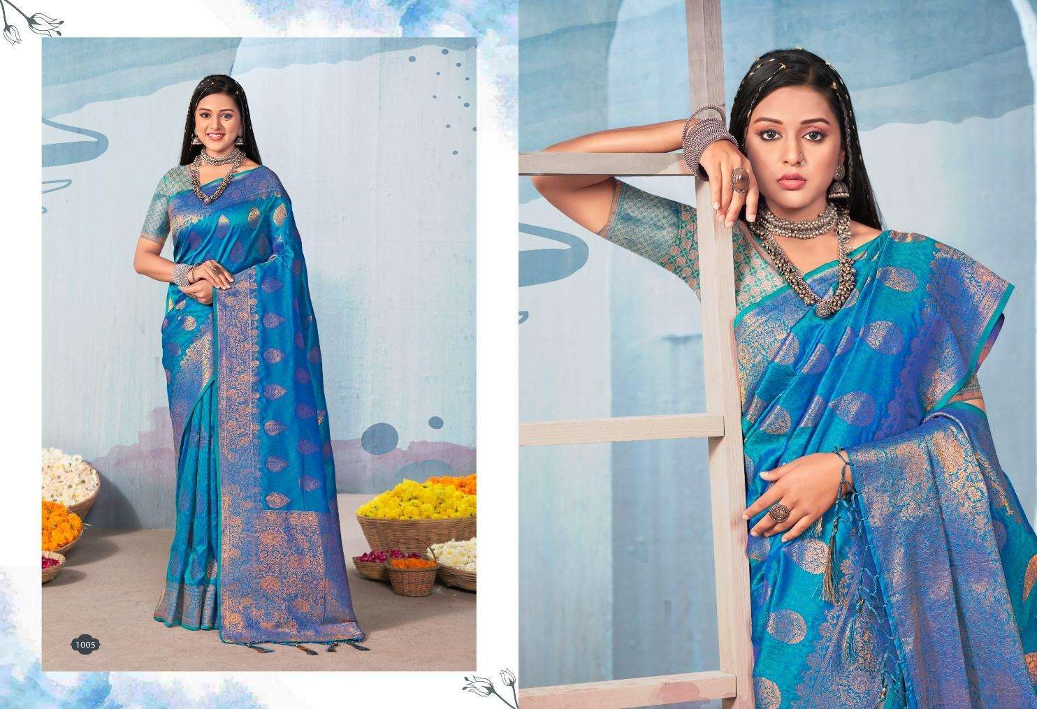 BUNAWAT SELPRABHA SILK Banarasi Silk Saree  Surat saree wholesale market