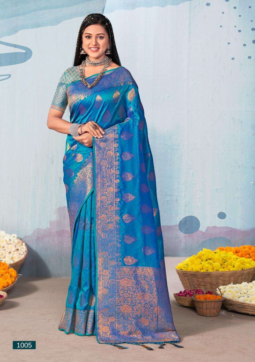 BUNAWAT SELPRABHA SILK Banarasi Silk Saree  Surat saree wholesale market