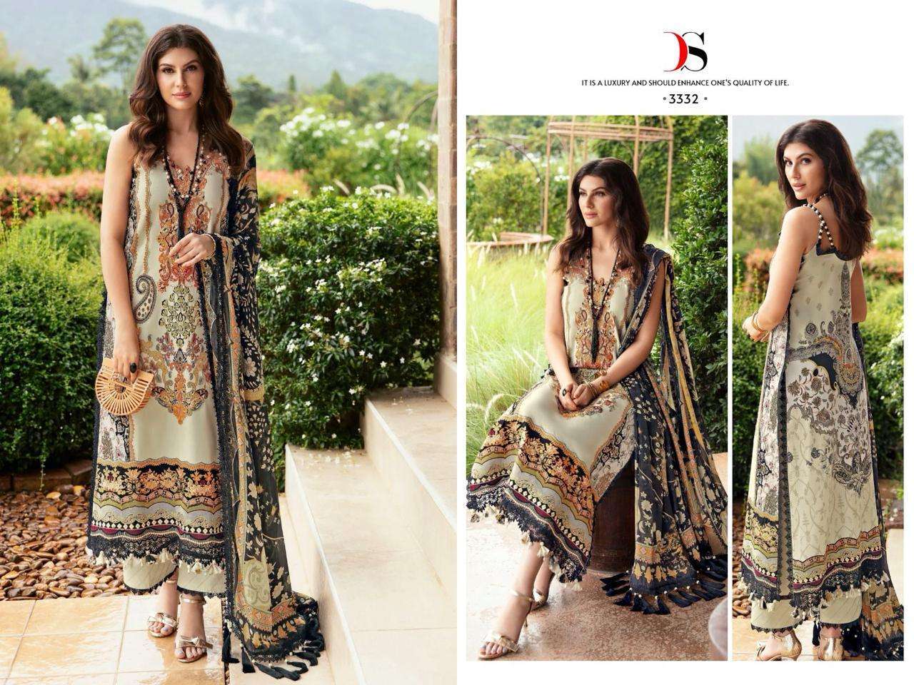Deepsy Firdous Queens Court 5 Chiffon Dupatta Pakistani Suits Salwar Suits Bulk Buyers India