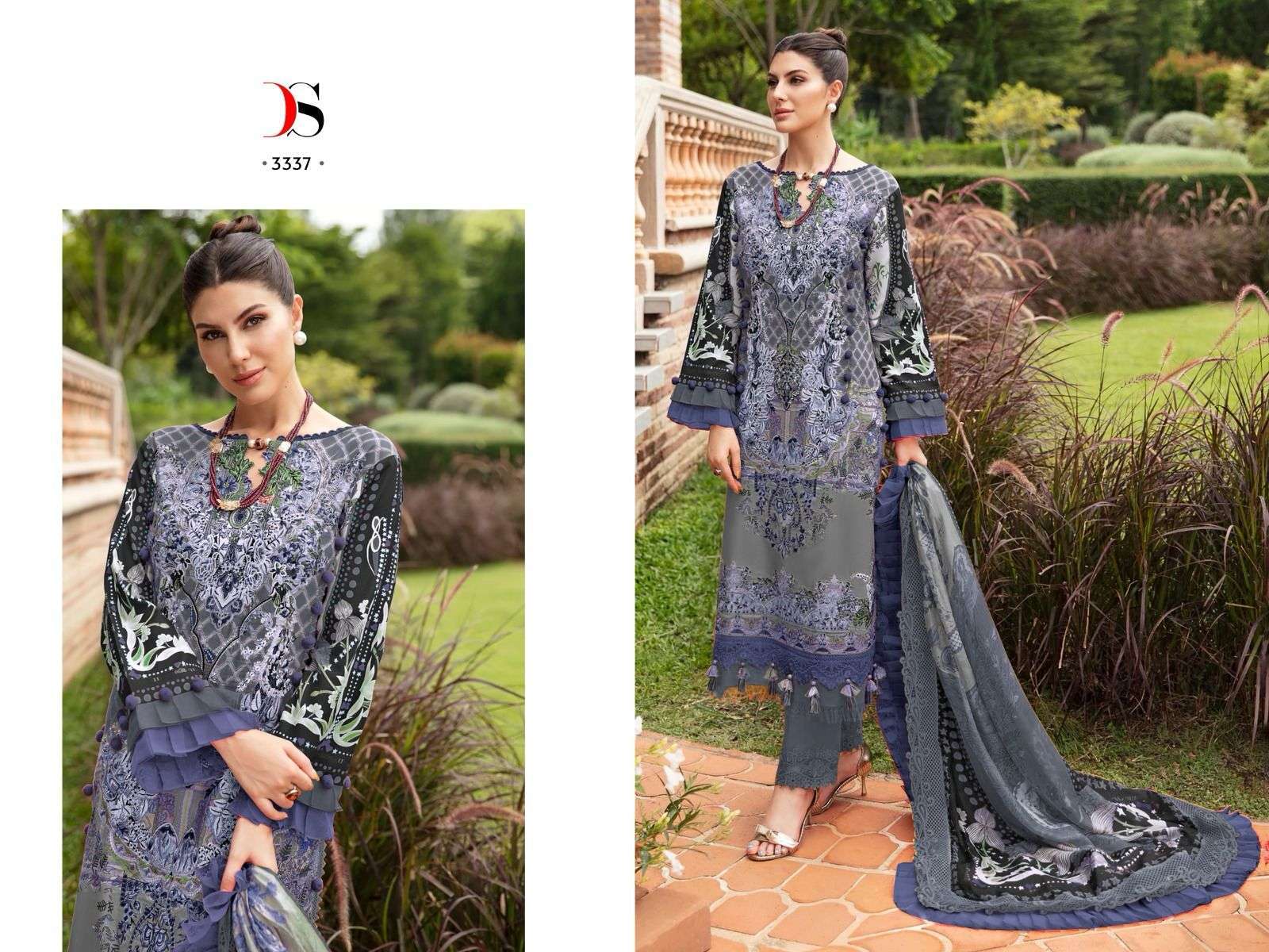 Deepsy Firdous Queens Court 5 Chiffon Dupatta Pakistani Suits Salwar Suits Bulk Buyers India