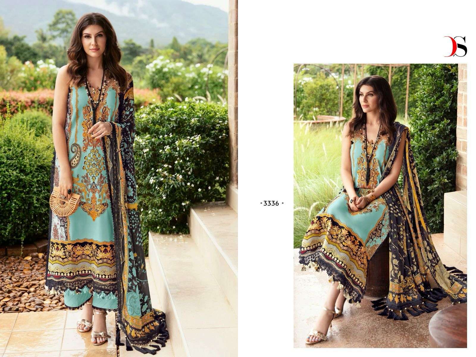 Deepsy Firdous Queens Court 5 Chiffon Dupatta Pakistani Suits Salwar Suits Bulk Buyers India