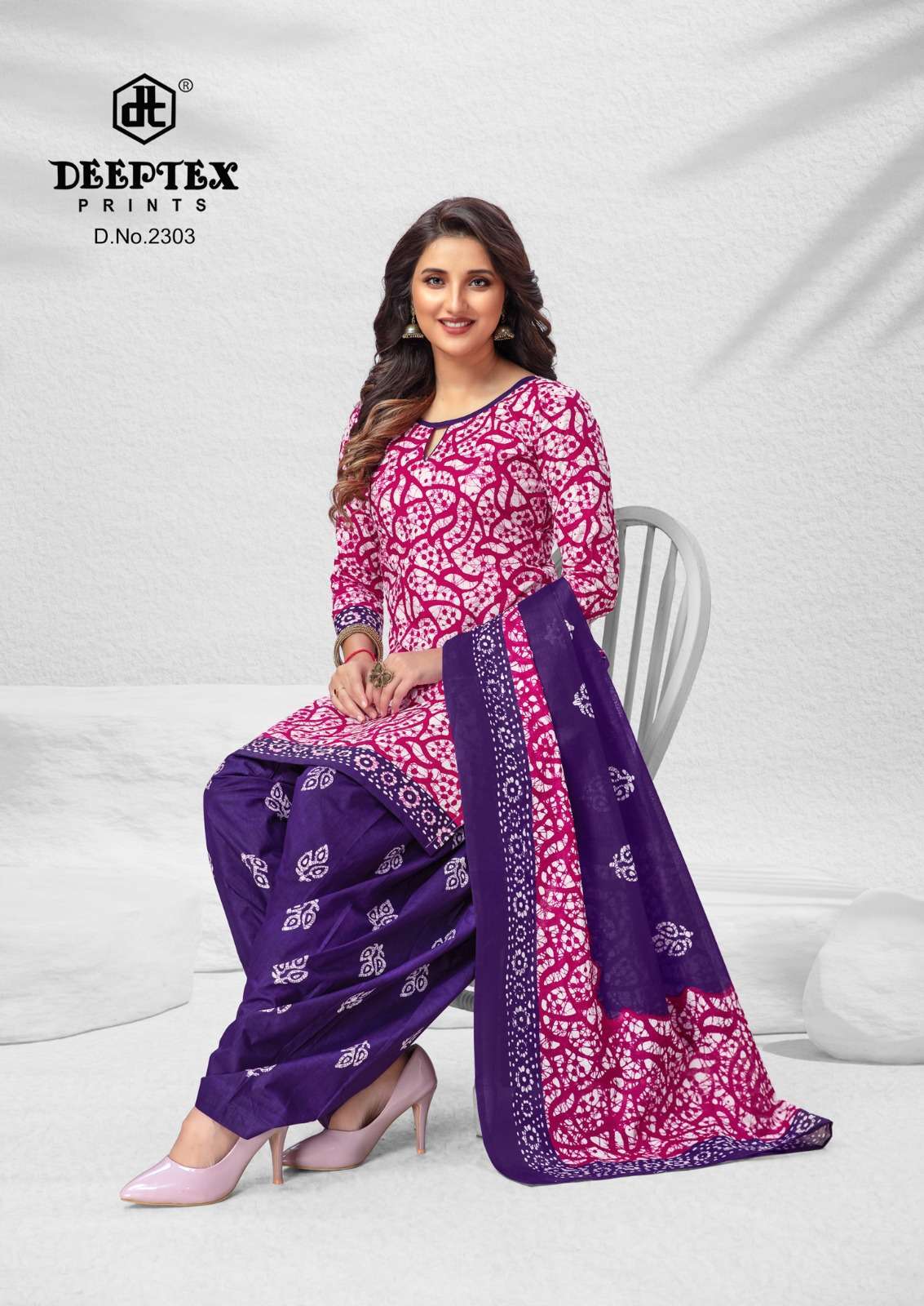 Deeptex Batik Plus Vol 23 Cotton Dress Material Latest Churidar Designs
