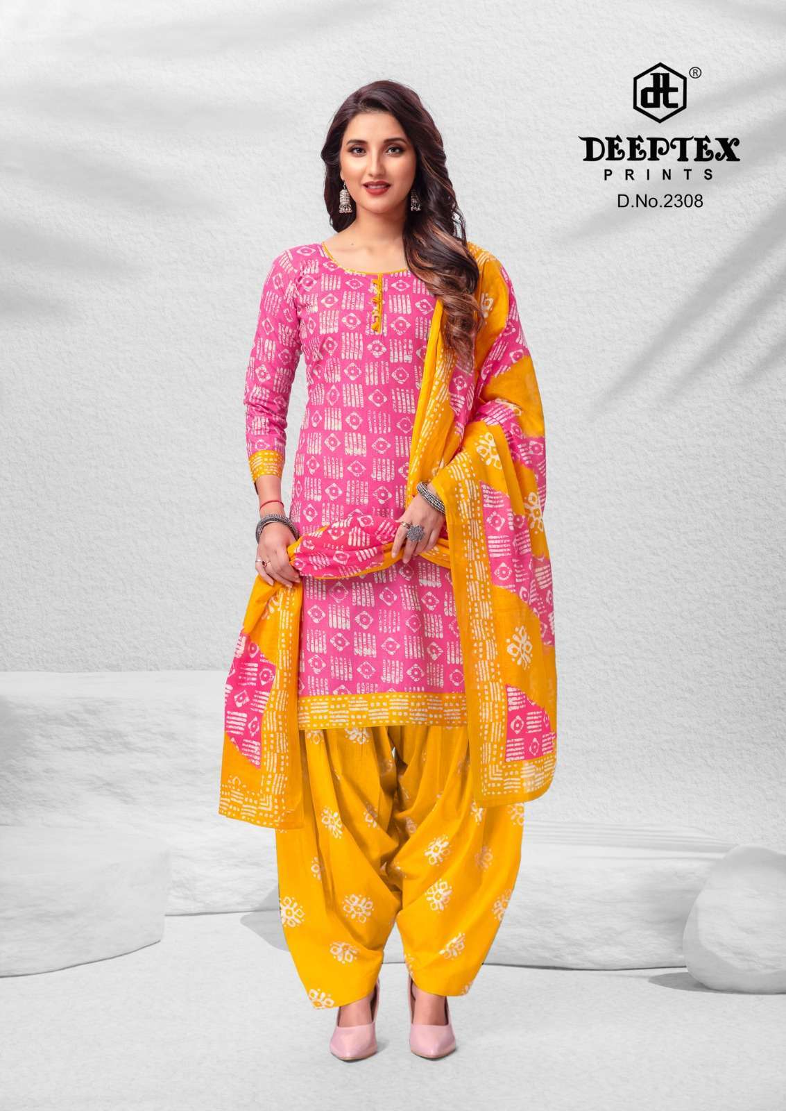 905463: Yellow color family unstitched Party Wear Salwar Kameez . #chudidar  #designs #cotton #salwar #kam… | Blouse neck designs, Salwar neck designs,  Kurta designs