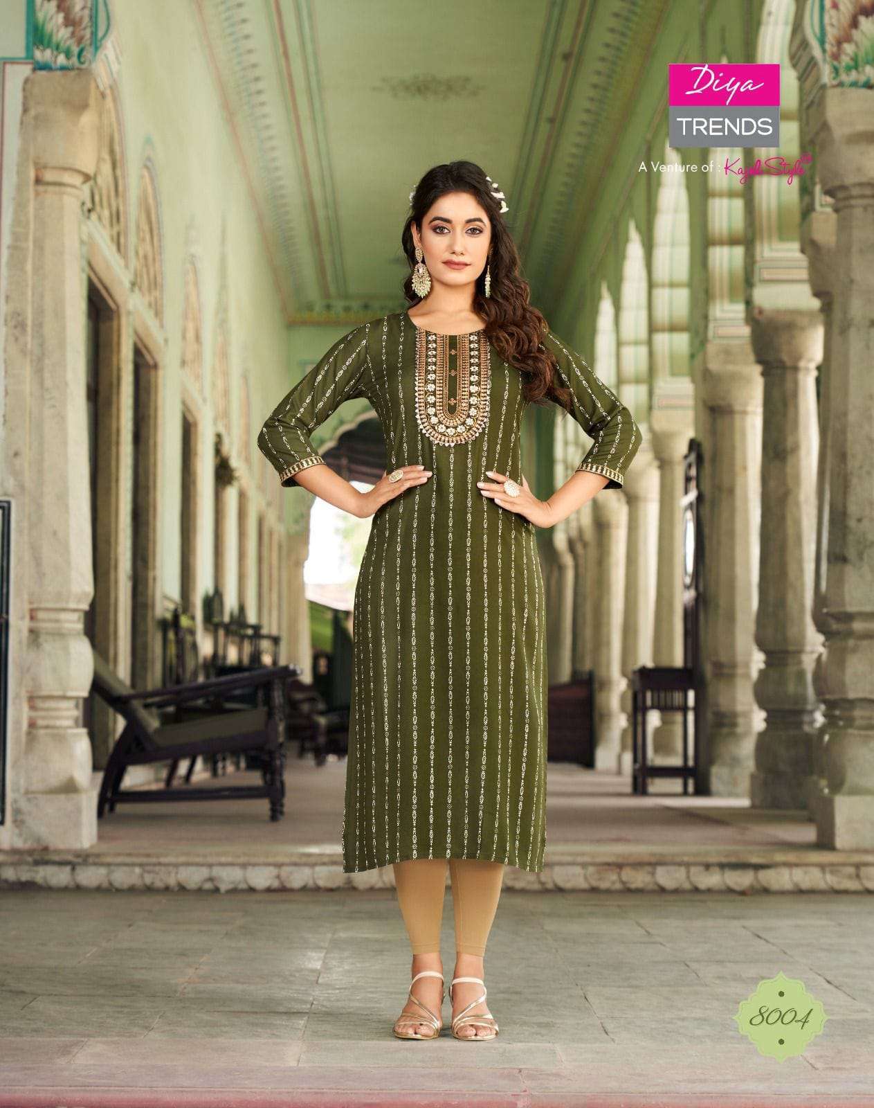 DIYA TRENDS  VICTORIA VOL-8 Kurti  Ahmedabad Kurti markets