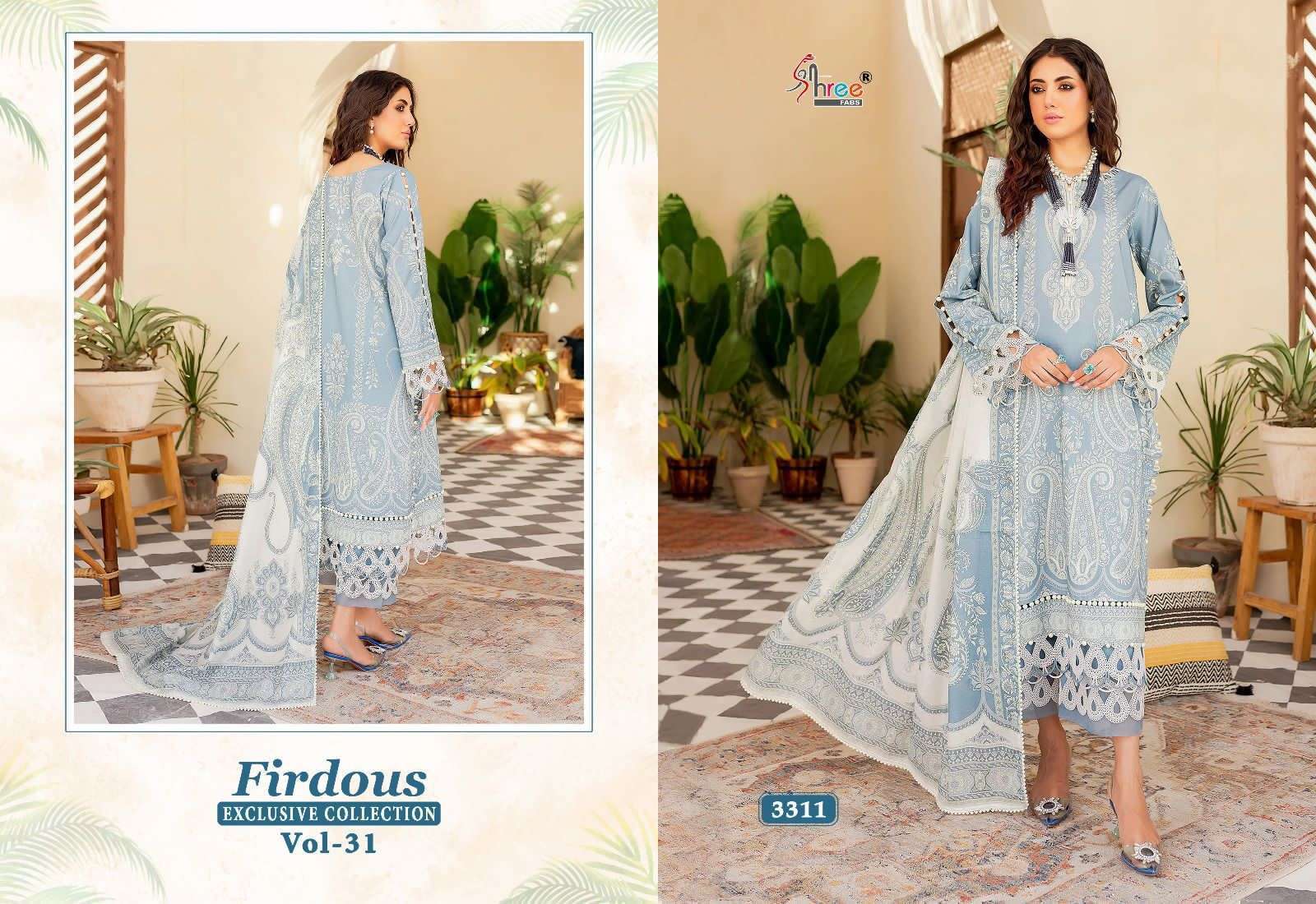 FIRDOUS EXCLUSIVE COLLECTION VOL-31 COTTON Indian Salwar Kameez Boutiques