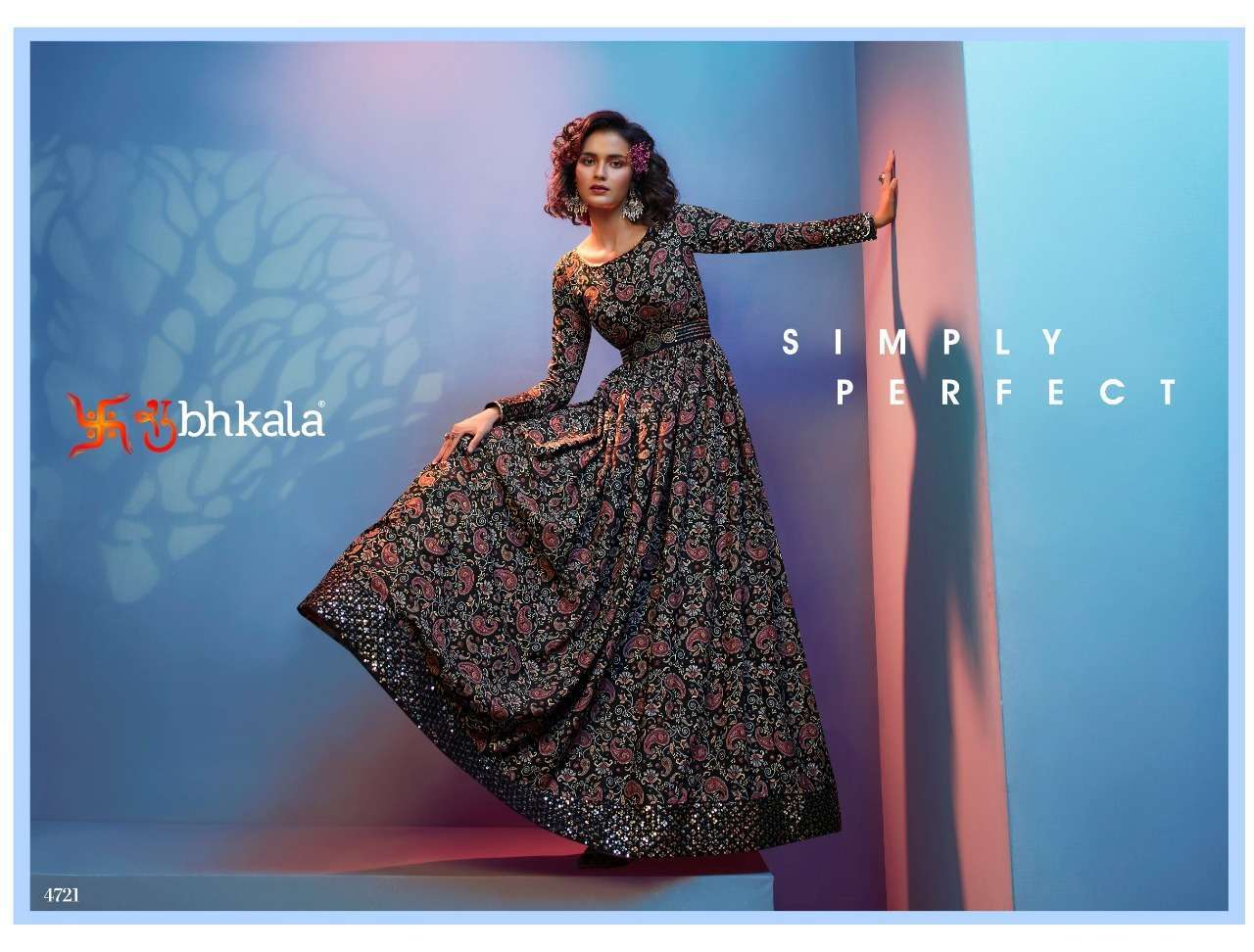 FLORY VOL. 19 Printed Long Anarkali Gown Kurti Ladies Kurti Designs Wholesale India