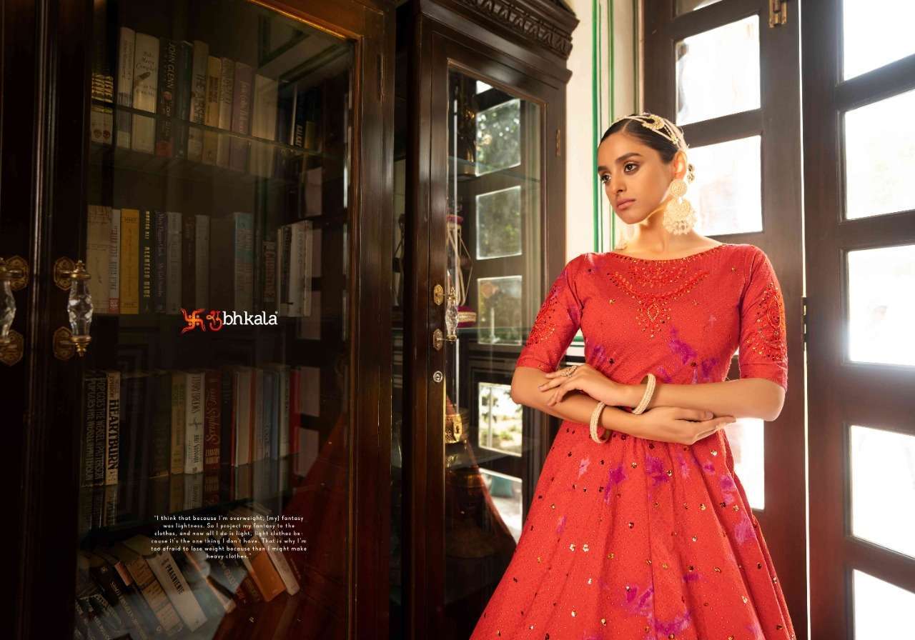 FLORY VOL. 20 Printed Long Anarkali Gown Kurti shop near me in Gujarat