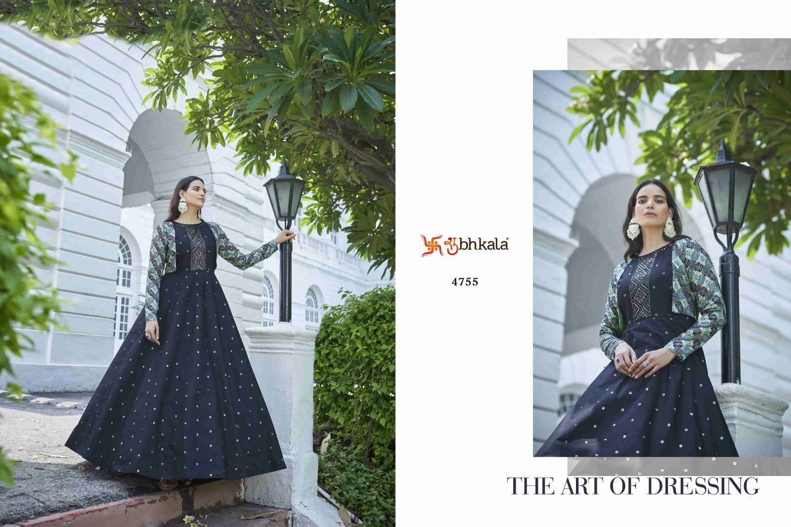 FLORY VOL. 21 Sequince Embroidered Work Anarkali Gown Kurti wholesale dealer in India