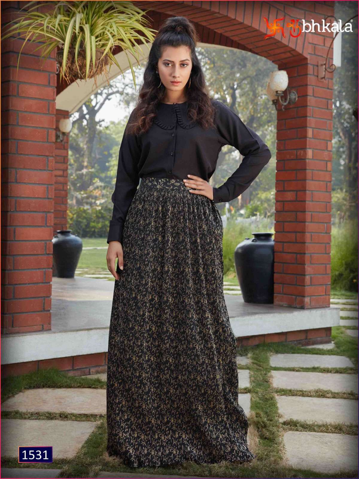 FRILL & FLARE VOL. 2 DESIGNER CROPTOP Kurti Long Kurtis wholesalers in Ahmedabad