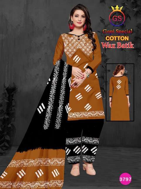 GS Cotton Wax Batik – Dress Material Designer Dress Material Karachi