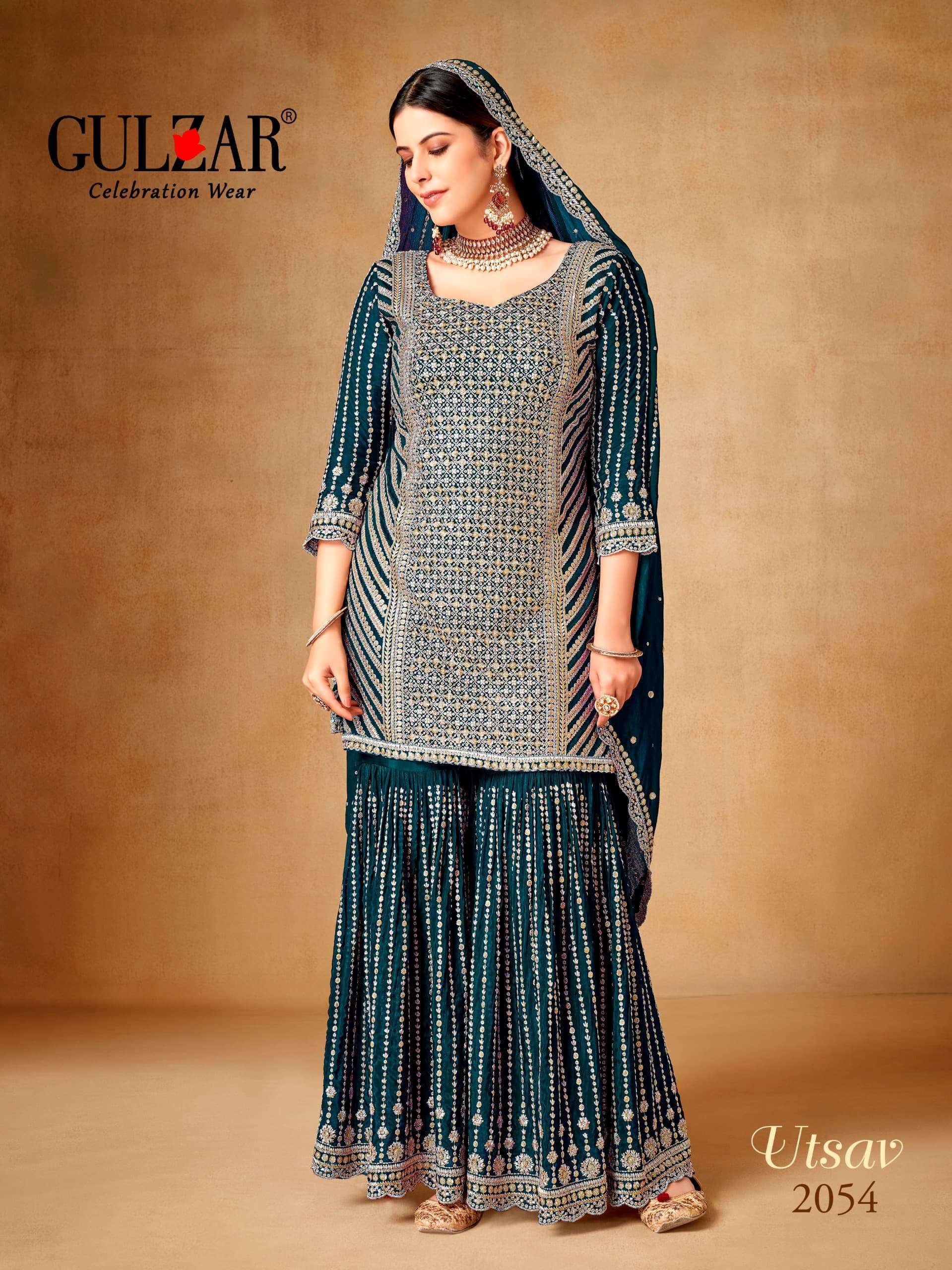 Gulzar Utsav Embroidered Salwar Suits Salwar Suit wholesale collection 