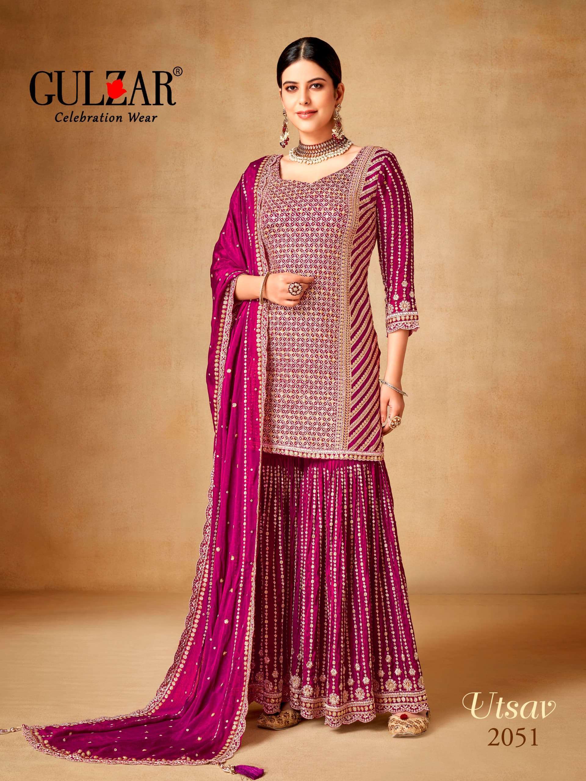 Gulzar Utsav Embroidered Salwar Suits Salwar Suit wholesale collection 