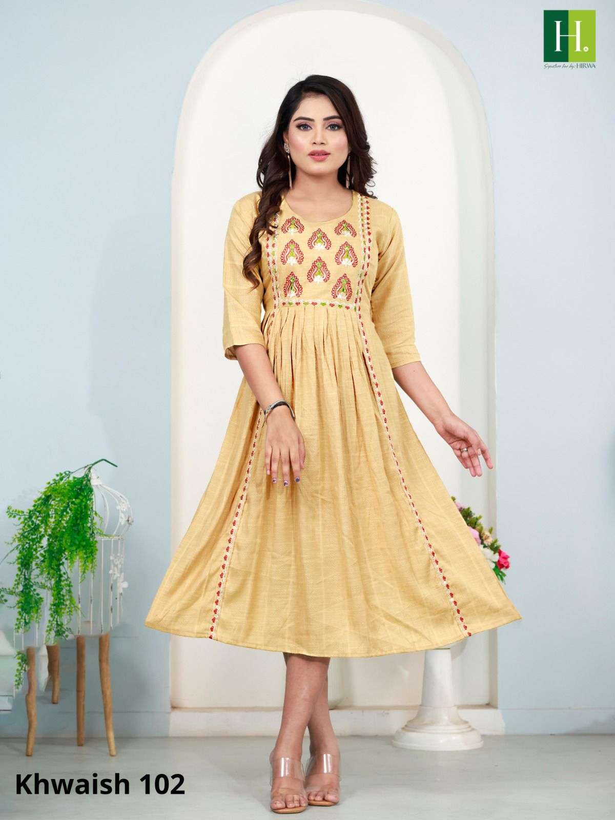 Hirwa Khwaish Kurti Buy Kurtis In Bulk collection in india