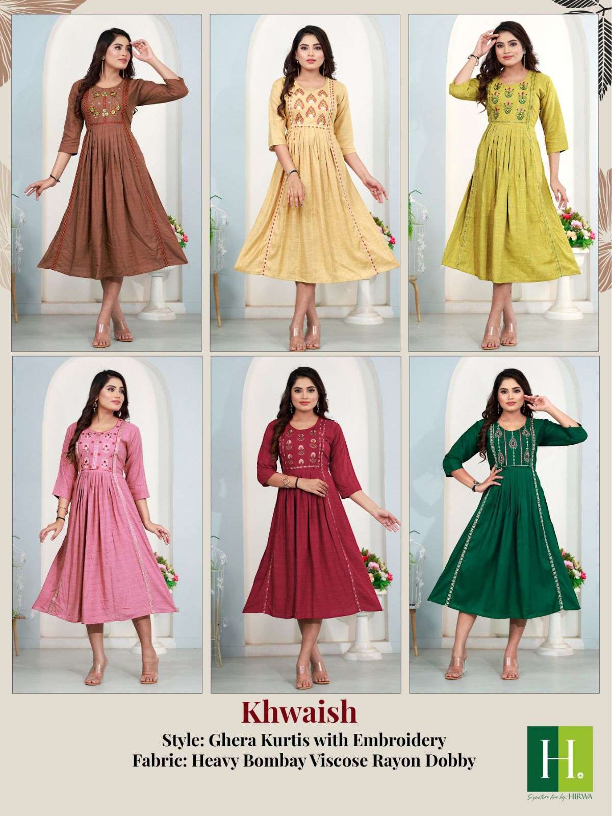 Hirwa Khwaish Kurti Buy Kurtis In Bulk collection in india