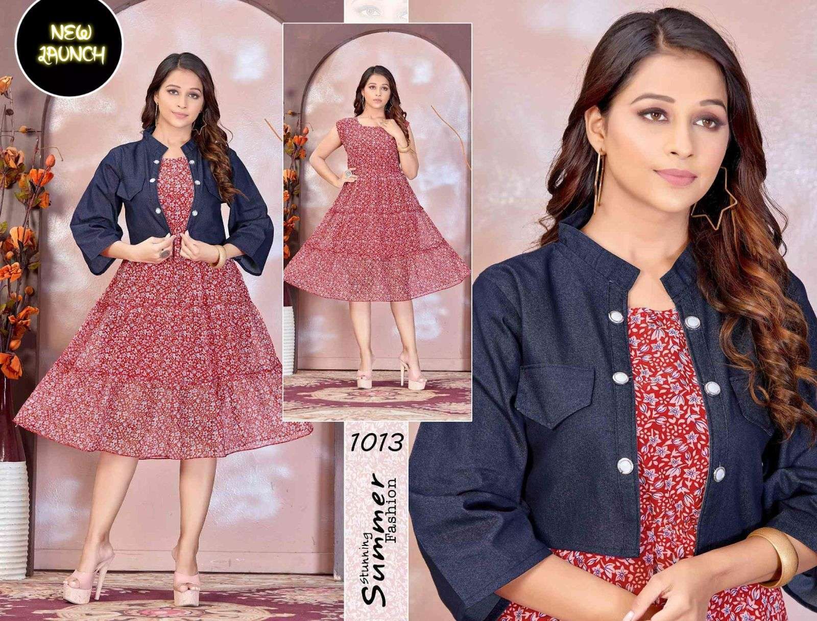 Georgette kurtis wholesale discount online